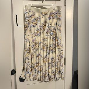 Vince Camuto floral midi skirt